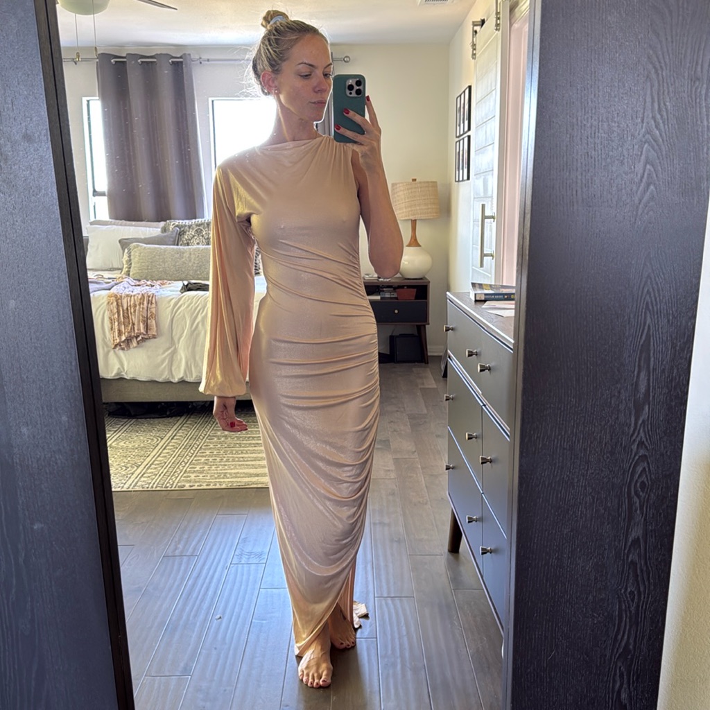 Gorgeous Gold Shimmery Dress